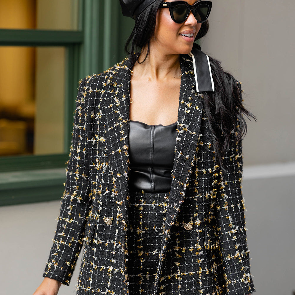 BuddyLove Avery Oversized Blazer - Scorpio