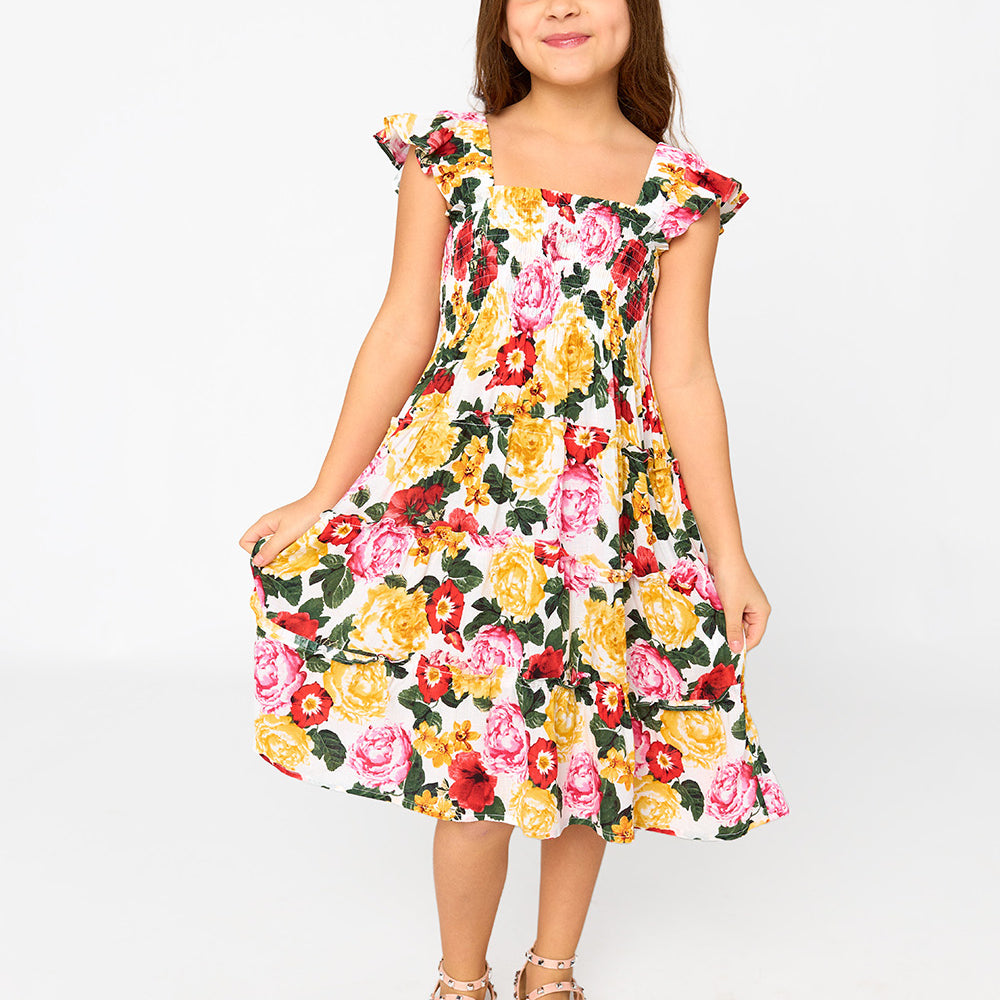 Nori Girl's Dress - Vanity