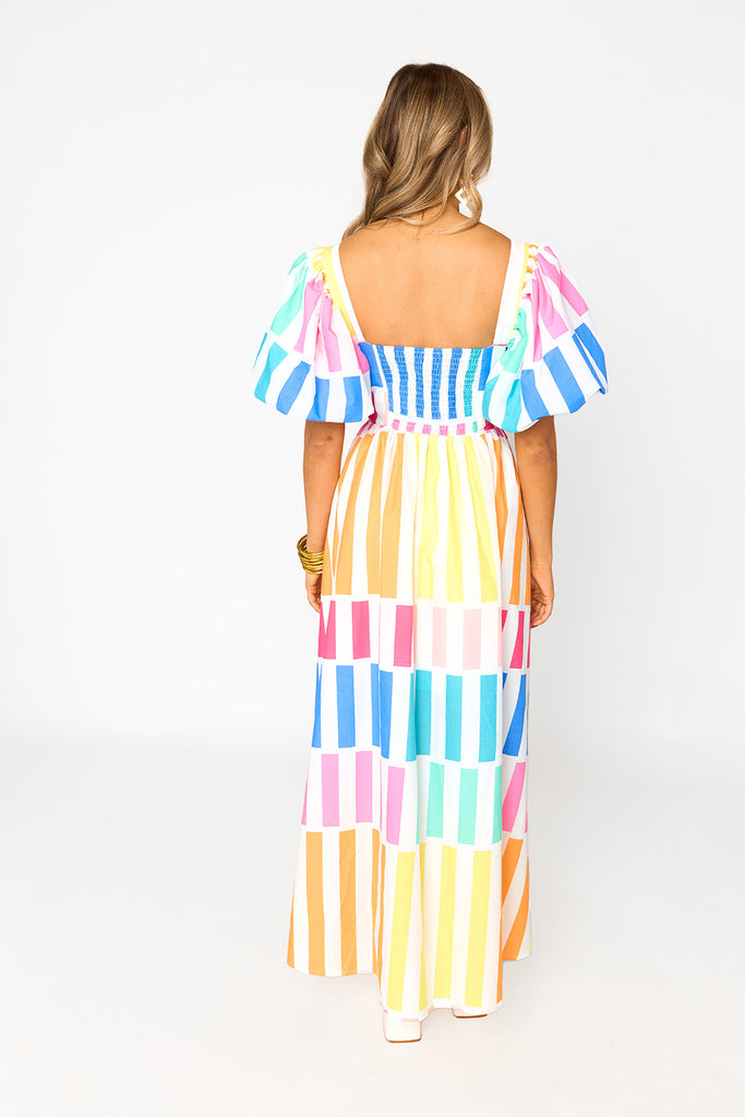 BuddyLove | Jacqueline Sweetheart Neckline Midi Dress | Newport
