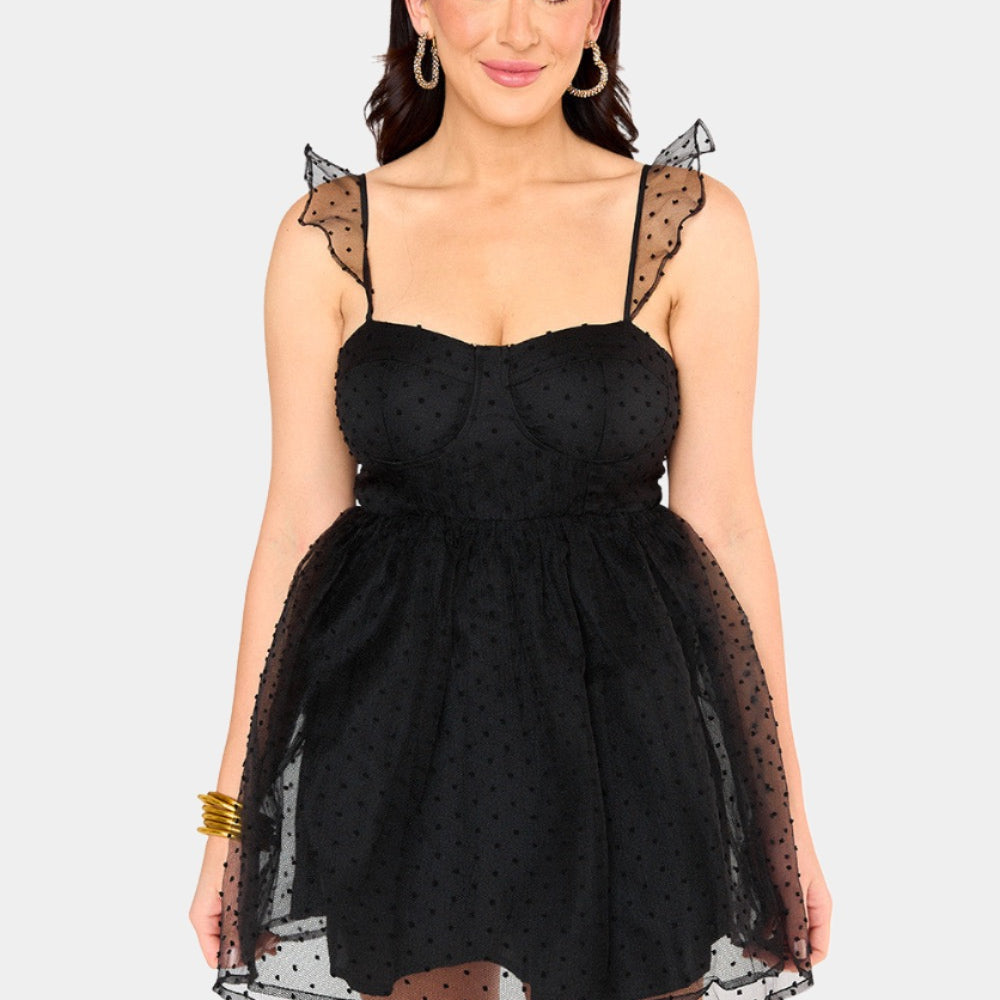 BuddyLove Vixen Bustier Mini Dress - Black