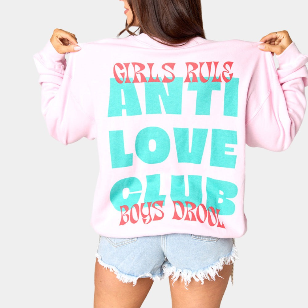 BuddyLove Vickie Graphic Sweatshirt - Anti Love Club