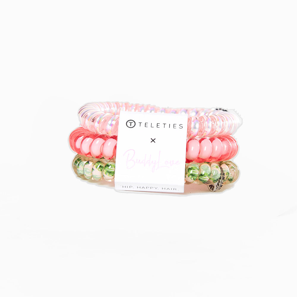 Teleties xx BL Ponytail Holder Set
