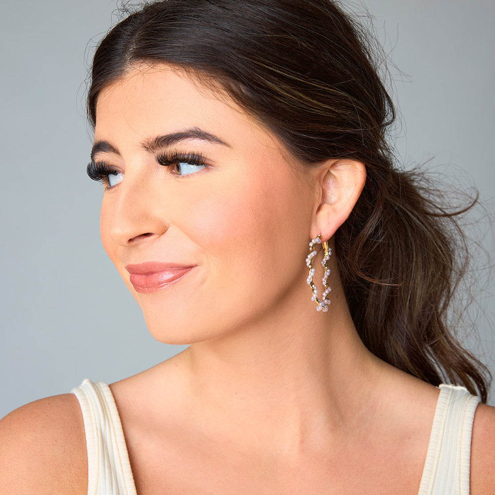 Mac Hoop Earrings - Gold