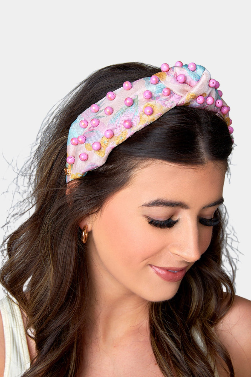 Blu Lily Boutique Brianna Cannon Adult Size Georgia Power G Cross Stitch Headband Final Sale