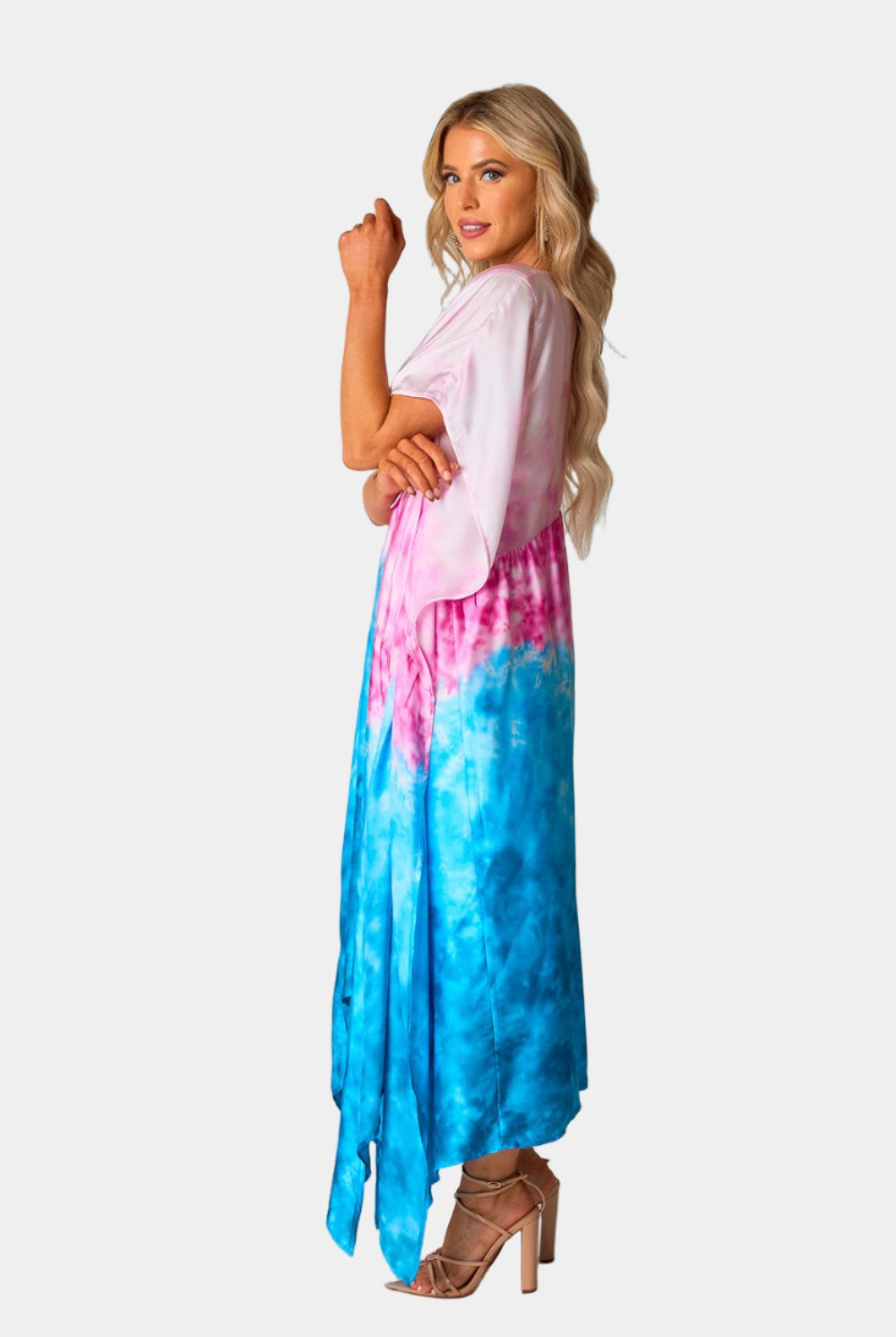 BuddyLove Mamie Caftan Maxi Dress - Shoreline