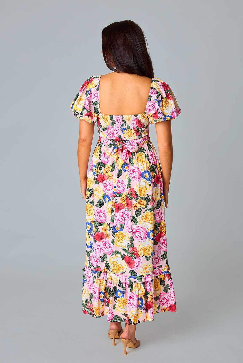 BuddyLove Ross Cut Out Lace Midi Dress - Monet