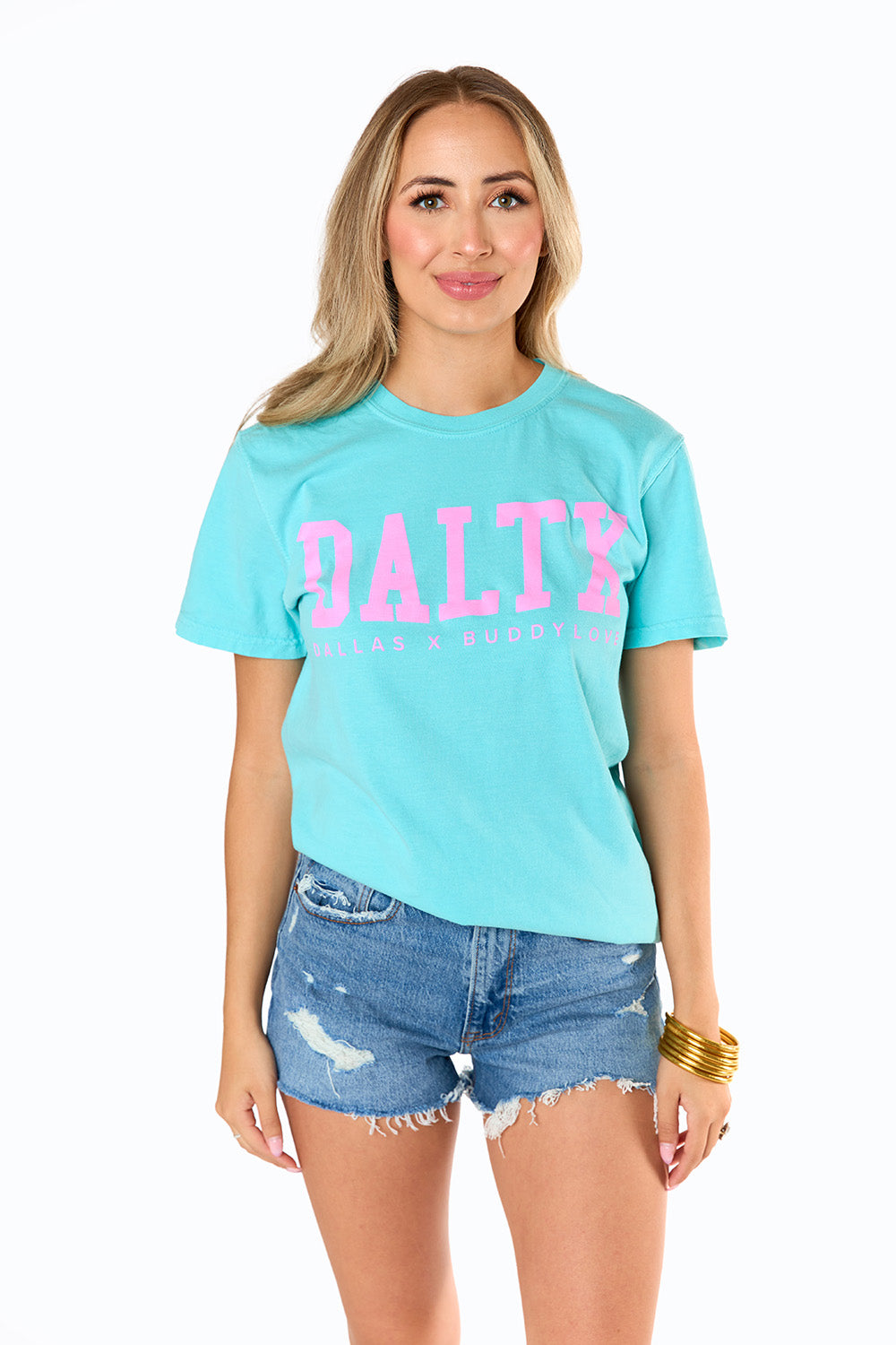 BuddyLove DALTX Graphic Tee - Chalky Mint