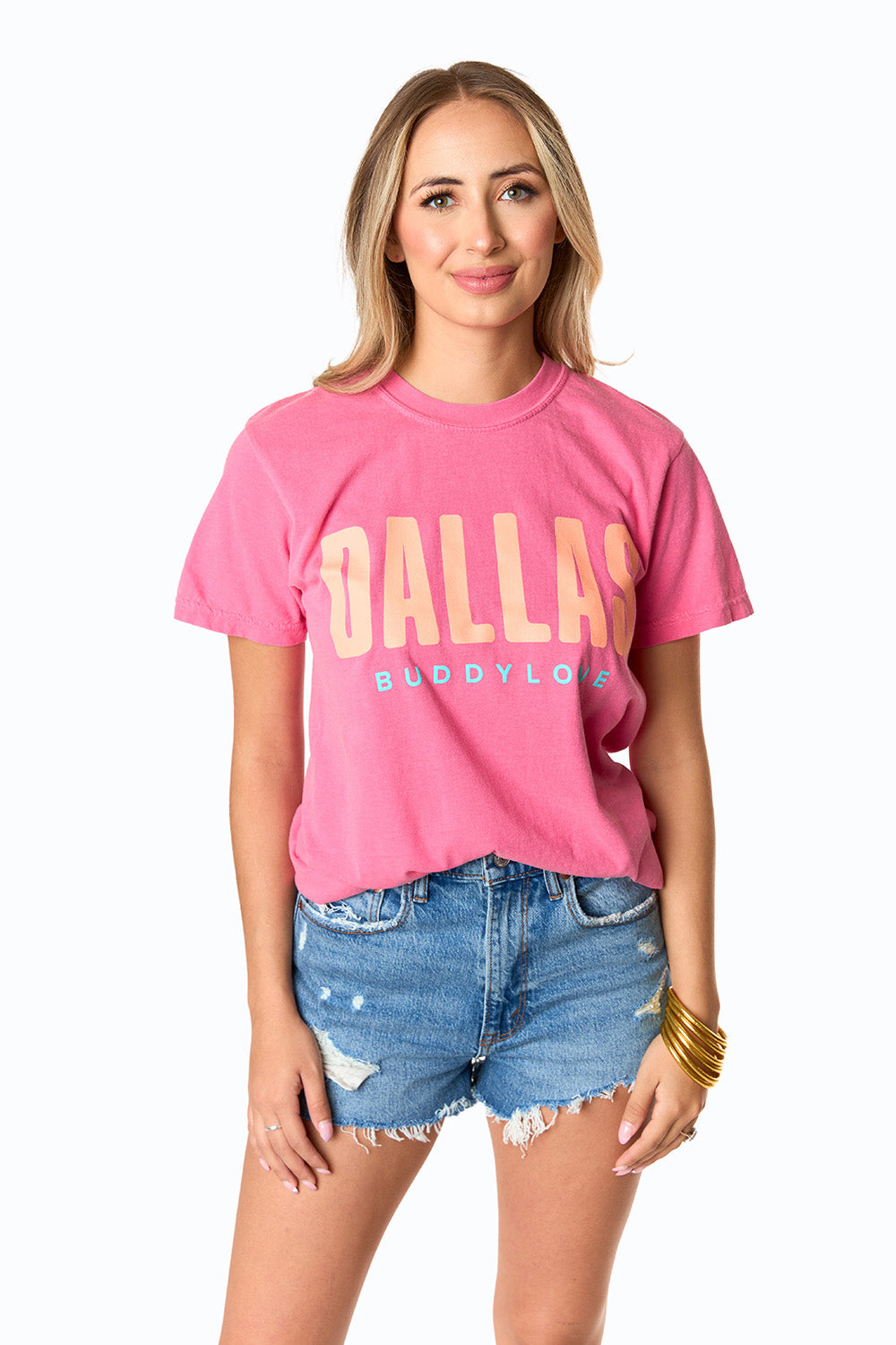 BuddyLove Dallas Graphic Tee - Crunchberry