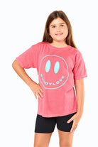 BuddyLove Happy Face Youth Graphic Tee - Watermelon