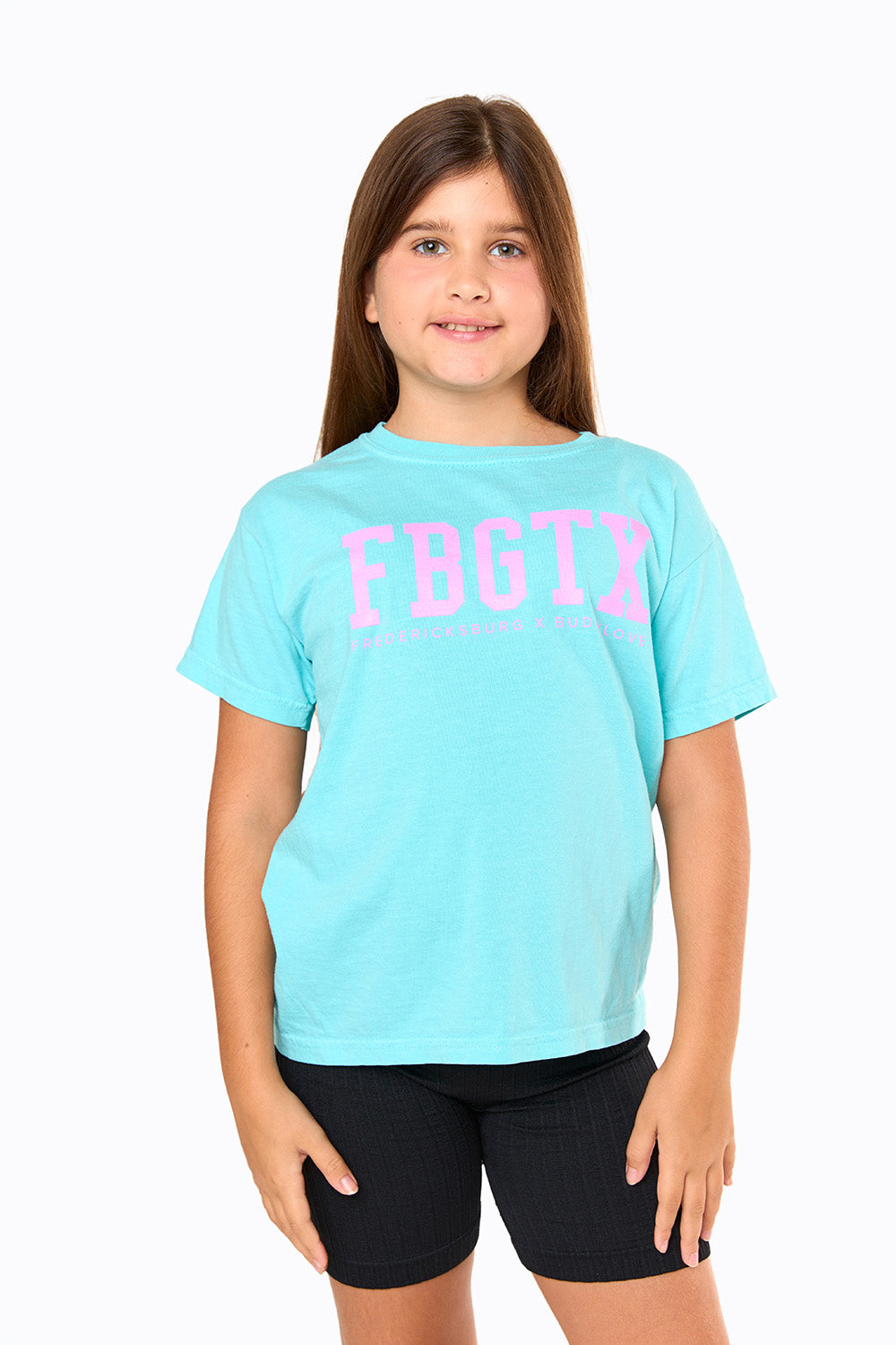 BuddyLove FBGTX Youth Graphic Tee - Chalky Mint