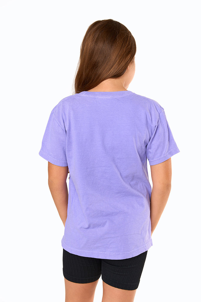 BuddyLove Dallas Youth Graphic Tee - Violet