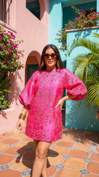 Becky Mini Dress - Pixie Pink