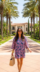Madison Tunic Dress - Aztec