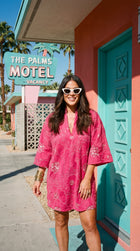 Madison Tunic Dress - Berry