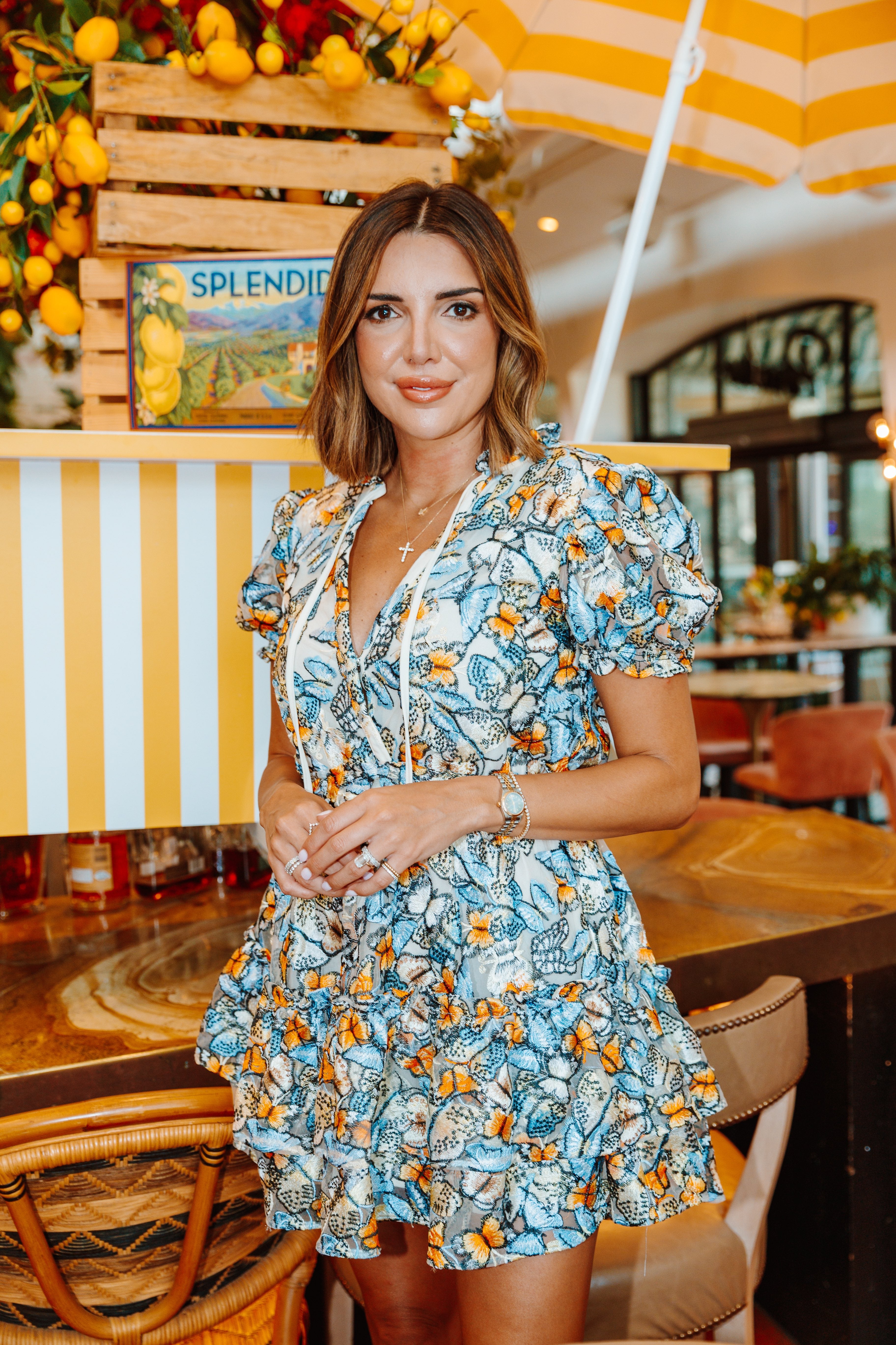 Clementine Elastic Waist Mini Dress