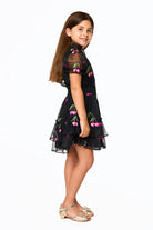 BuddyLove Mini Clementine Girls Dress - Wild Cherries