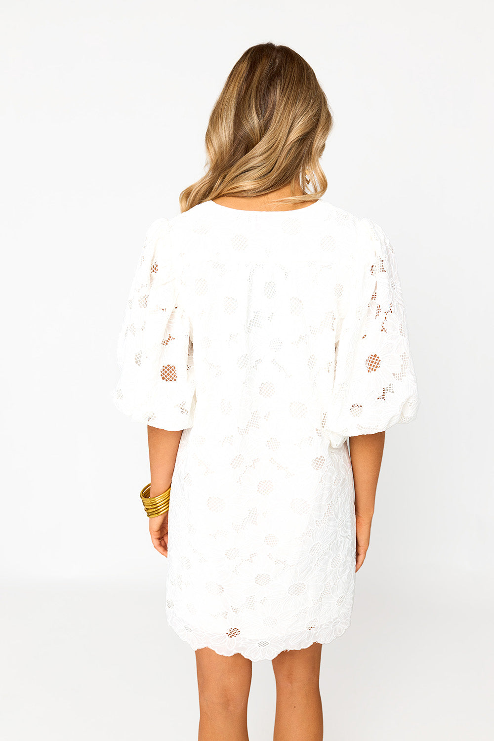 BuddyLove | Deb Lace Mini Dress | Moon Flower