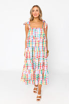 BuddyLove | Landon Tie-Shoulder Maxi Dress | Daybreak