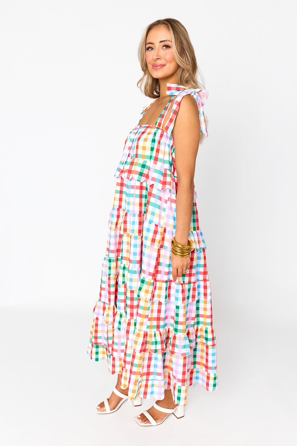 BuddyLove | Landon Tie-Shoulder Maxi Dress | Daybreak