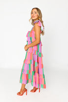 BuddyLove | Landon Tie-Shoulder Maxi Dress | Vacay