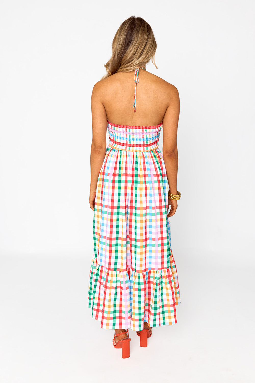 BuddyLove | Gerty Halter Midi Dress | Daybreak