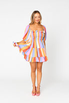 BuddyLove | Spencer Puff Sleeve Mini Dress | Pool Boy