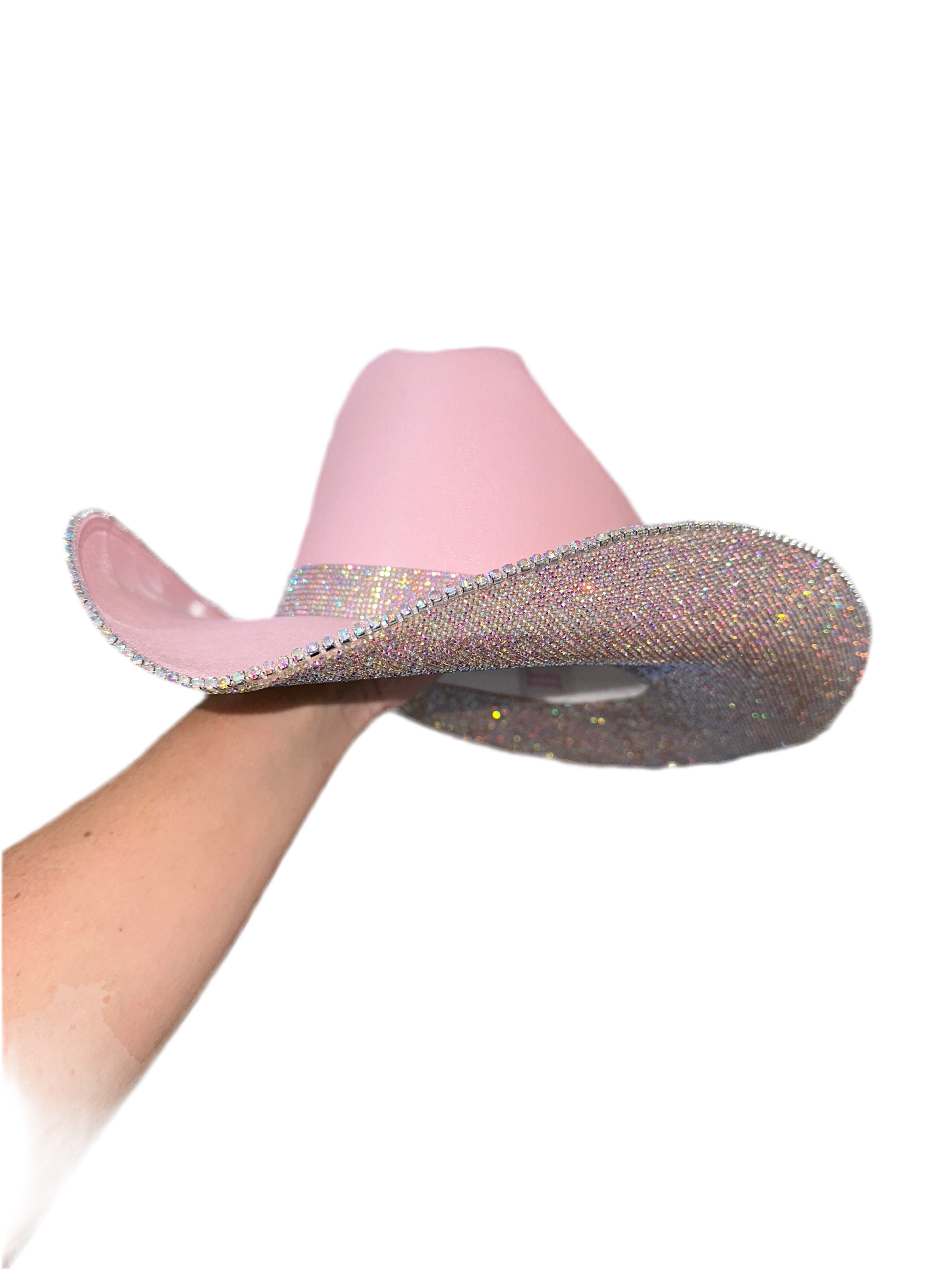 Pink Cowgirl Hat with Ab Rhinestones – BuddyLove Clothing Label