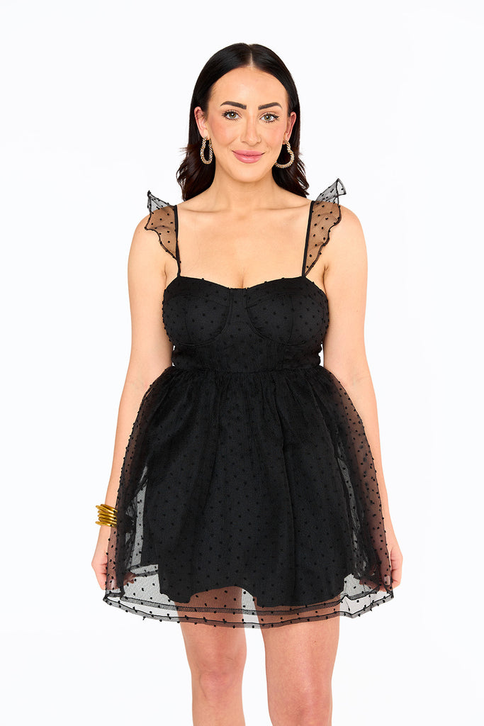 BuddyLove Vixen Bustier Mini Dress - Black