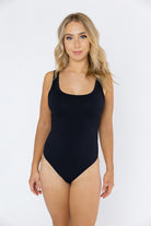 BuddyLove Sawyer Scoop Neck Bodysuit - Pitch Black