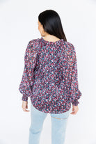 BuddyLove Haddie Long Sleeve Blouse - Passion Punch