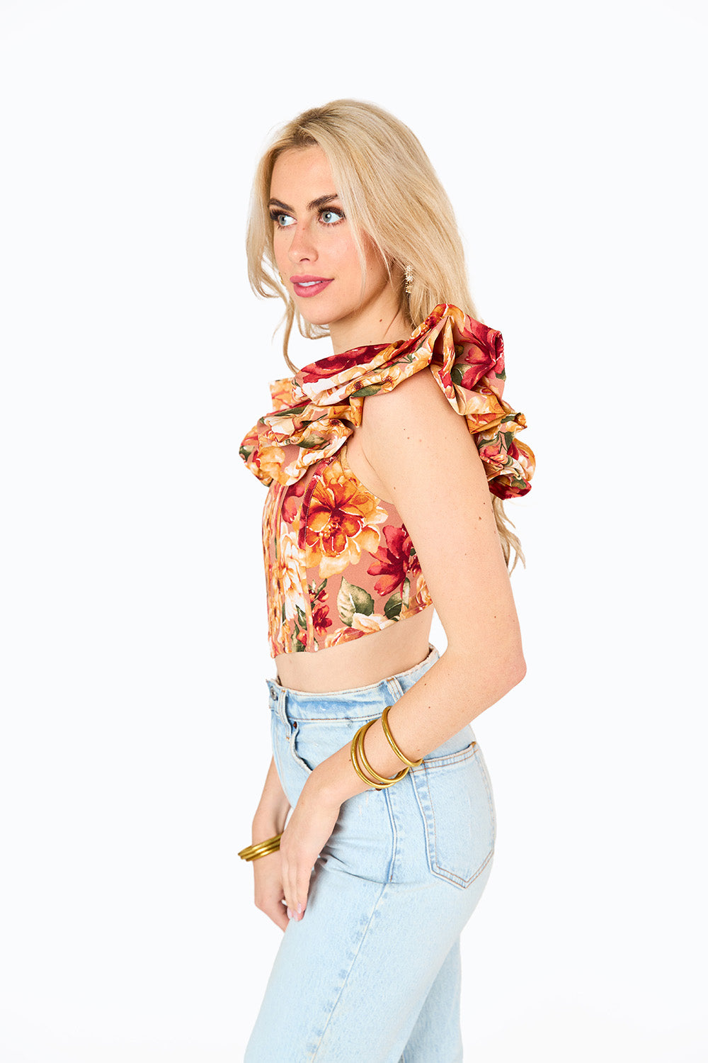 BuddyLove Della Corset Top - Harvest