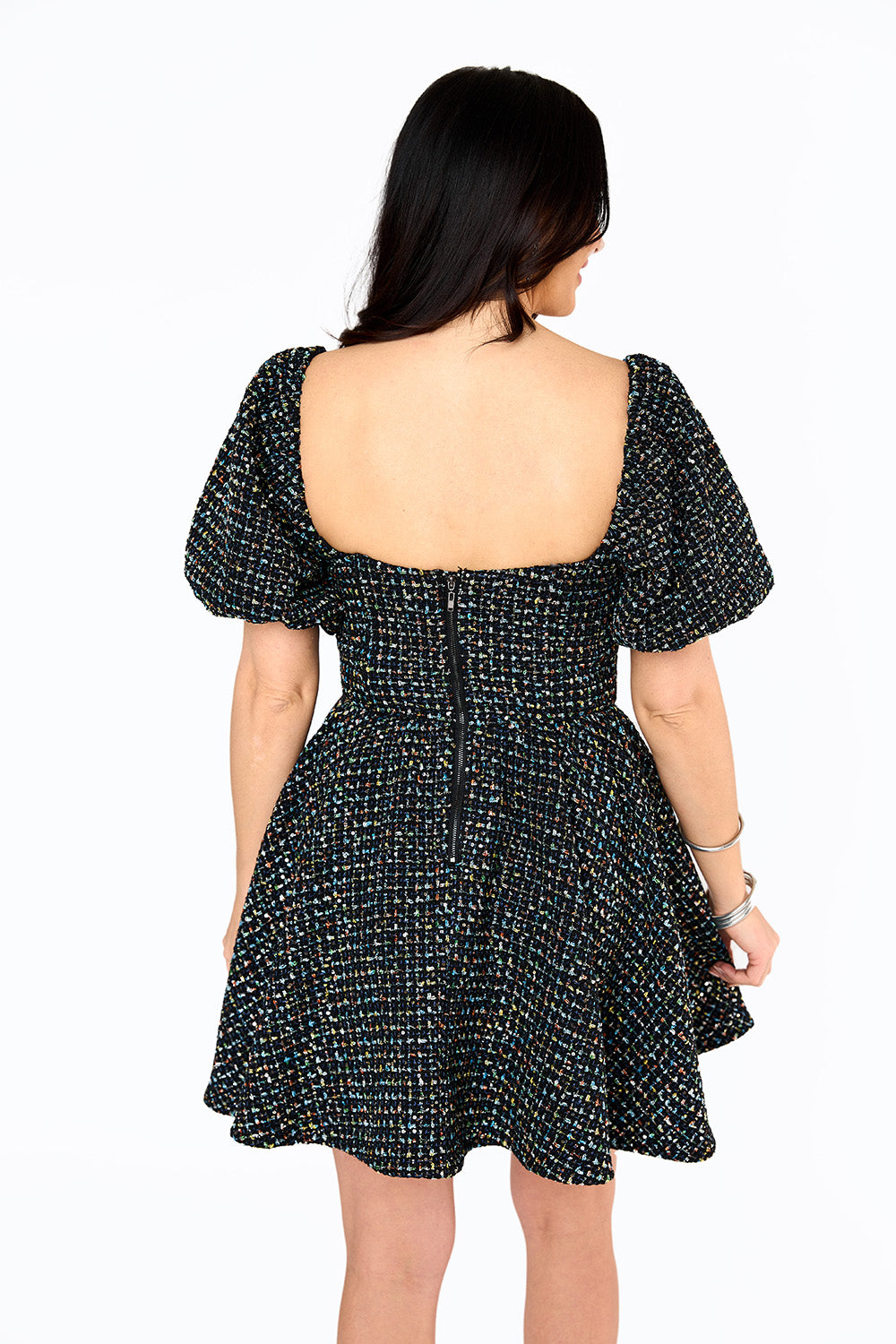 BuddyLove Romeo Puff Sleeve Mini Dress - Paparazzi