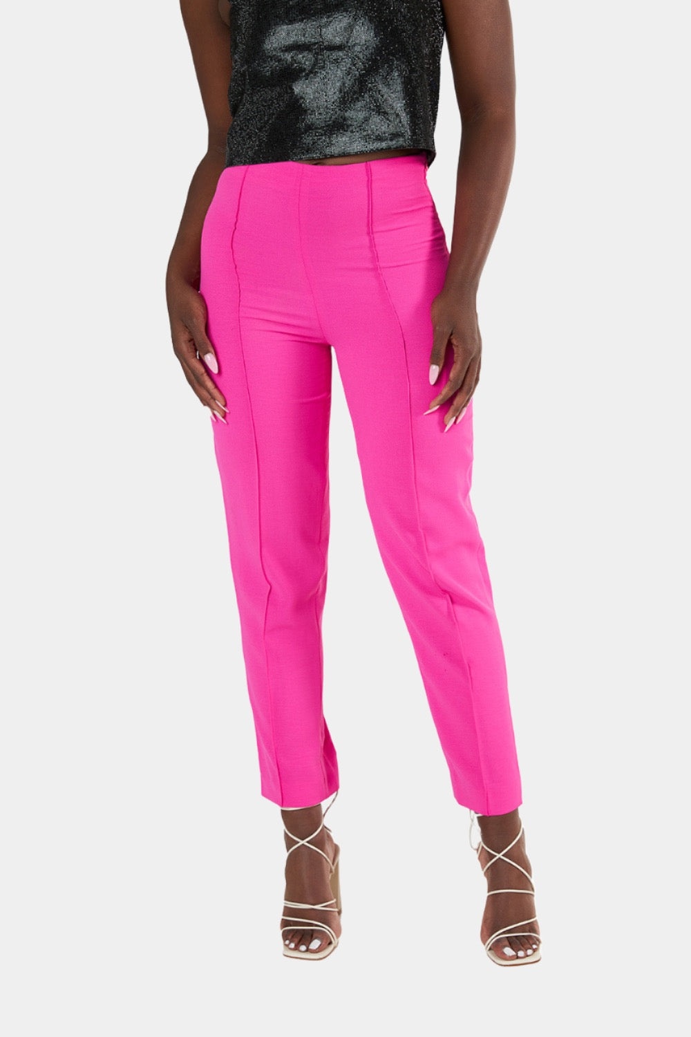 BuddyLove Waldorf High-Waisted Pants - Azalea