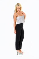 BuddyLove Waldorf High-Waisted Pants - Obsidian