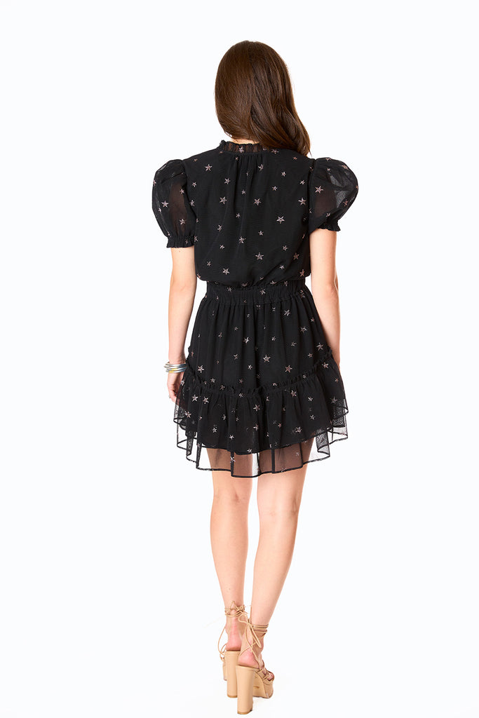 BuddyLove Clementine Elastic Waist Mini Dress - Comet