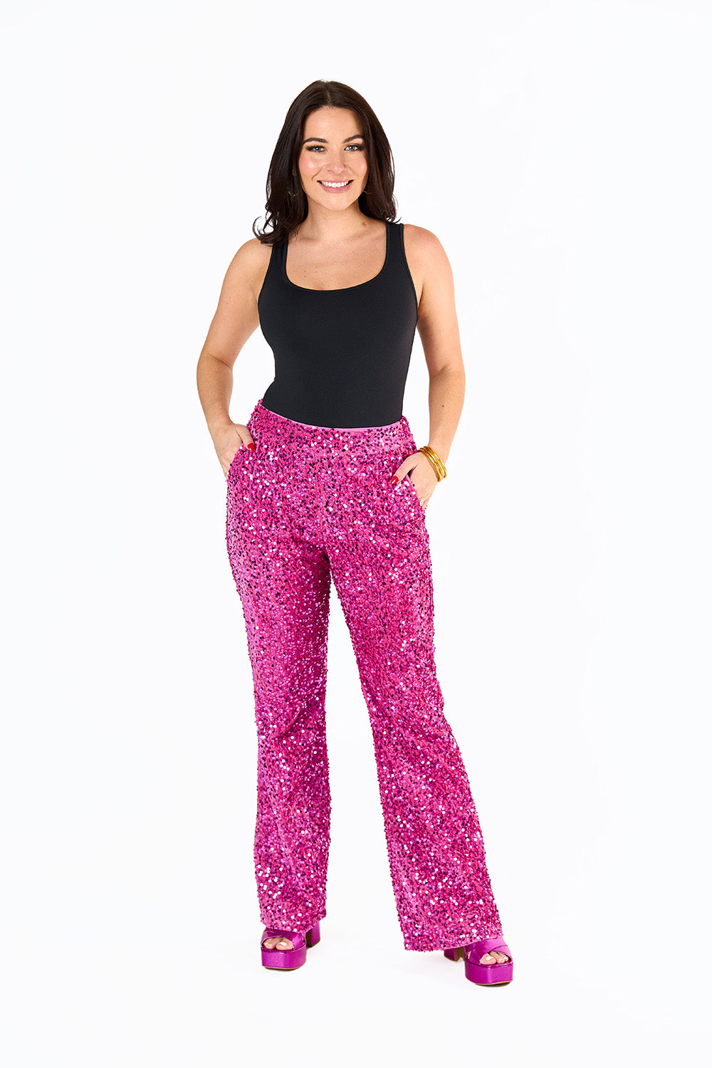 BuddyLove Shannon High-Waisted Pants - Highkey