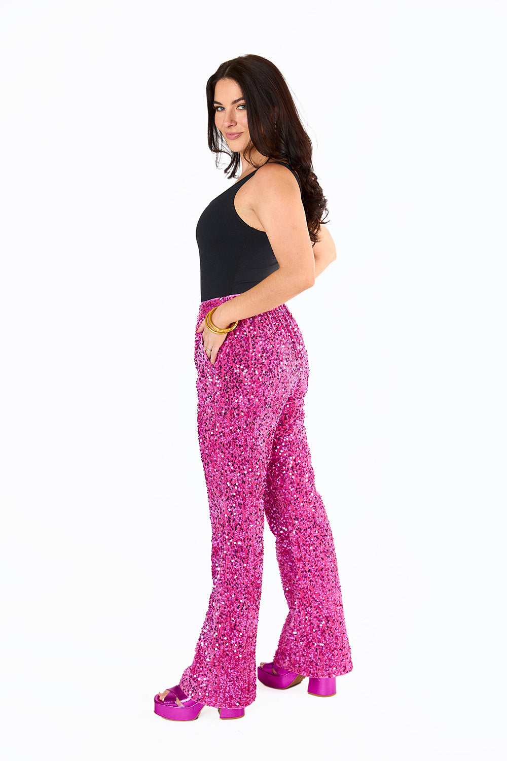 BuddyLove Shannon High-Waisted Pants - Highkey