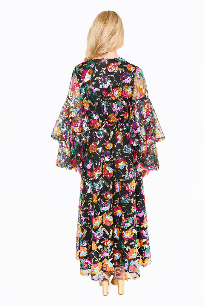 BuddyLove Colette Long Sleeve Maxi Dress - Charmed