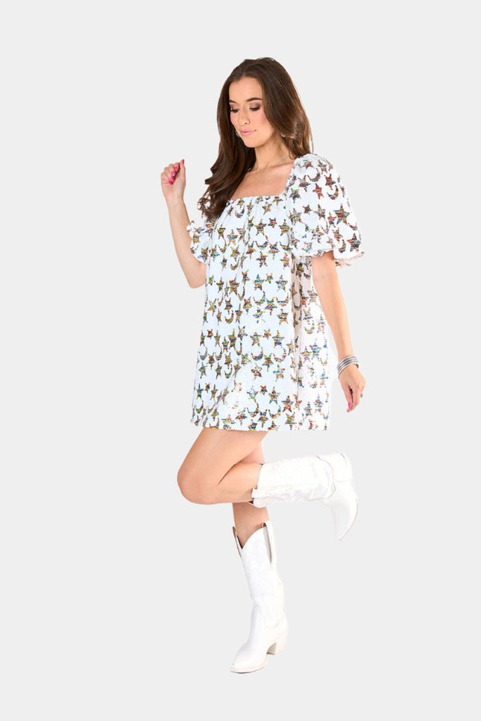 BuddyLove Brenna Sequin Mini Dress - Galaxy