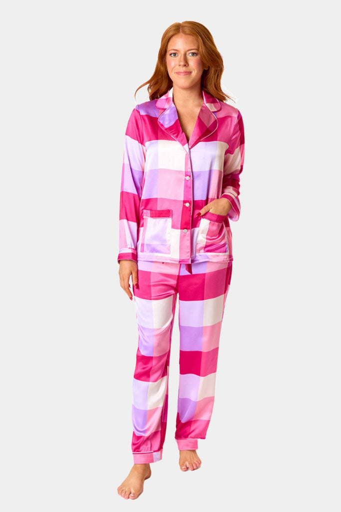 Lianlive Women's Fluffy Pajamas Set Warm Plush 2 Piece Pjs Set for Women  Winter Fleece Sleepwear Lounge Sets - WT Shop