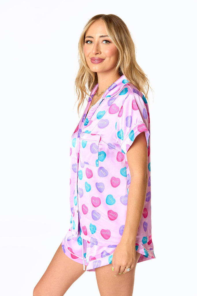 BuddyLove Aurora Pajama Set - Sweet Hearts