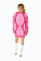 BuddyLove Varsity Cardigan Dress - Lovey Dovey