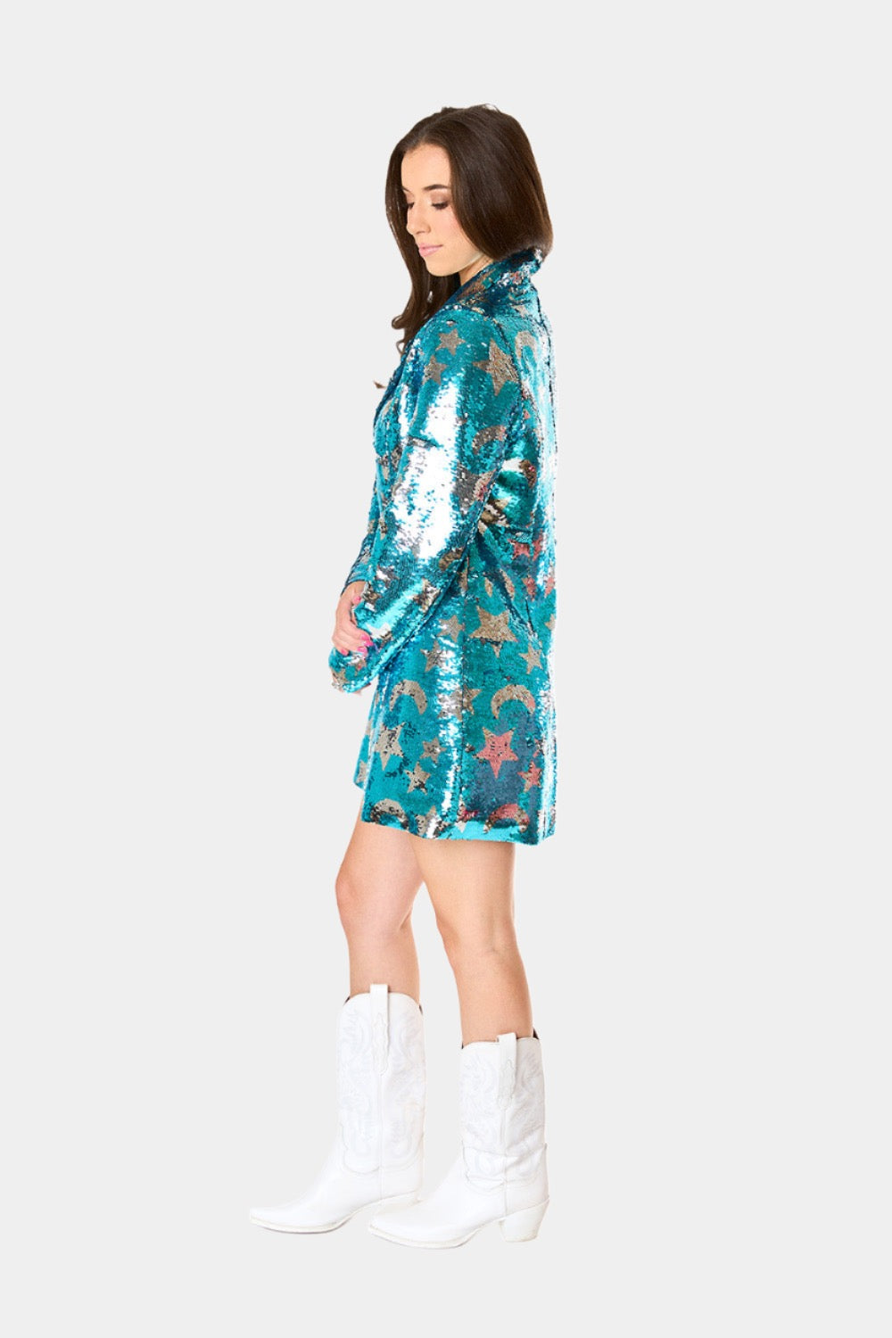 BuddyLove Riley Blazer Dress - Light Year