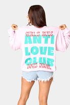 BuddyLove Vickie Graphic Sweatshirt - Anti Love Club