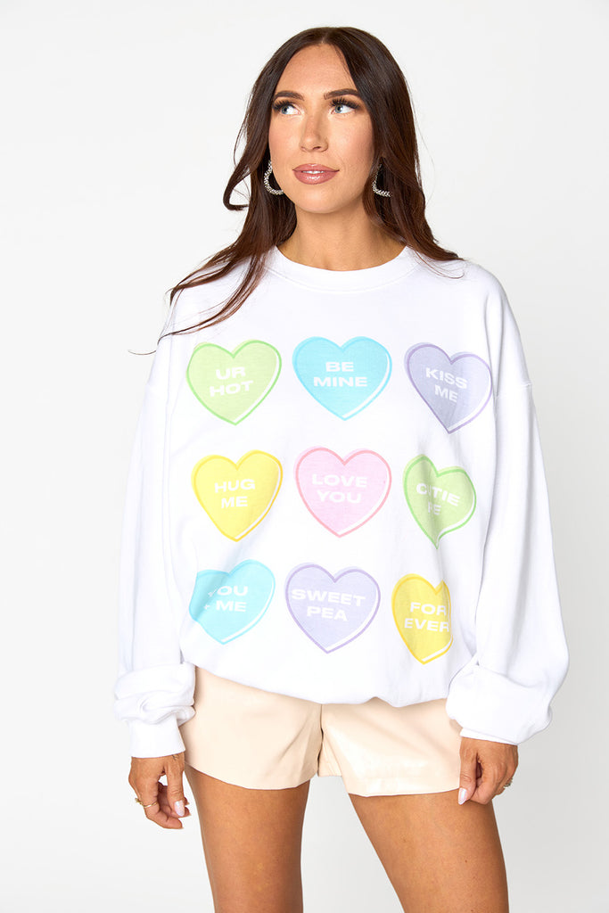 BuddyLove Devon Graphic Sweatshirt - Sweet