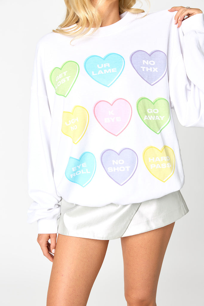BuddyLove Devon Graphic Sweatshirt - Sour