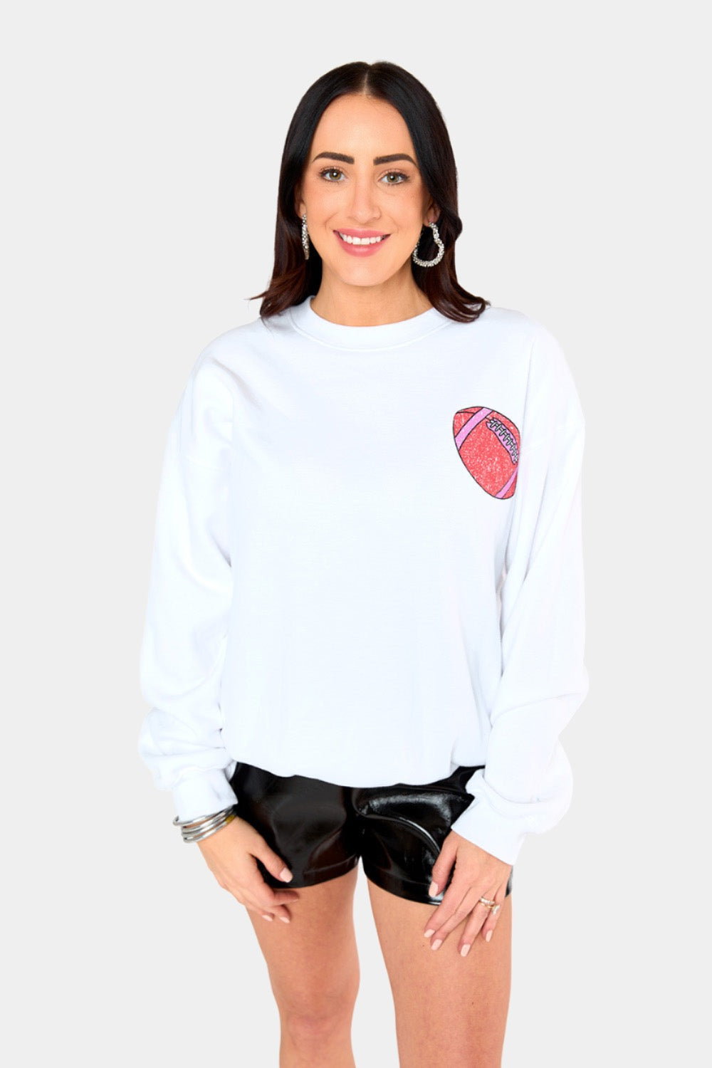 BuddyLove Devon Graphic Sweatshirt - Football Fun