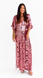 Clara Caftan - Rose