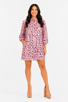 Margot Tunic Dress - Antique Rose