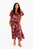 Delta Caftan Maxi Dress - Autumn